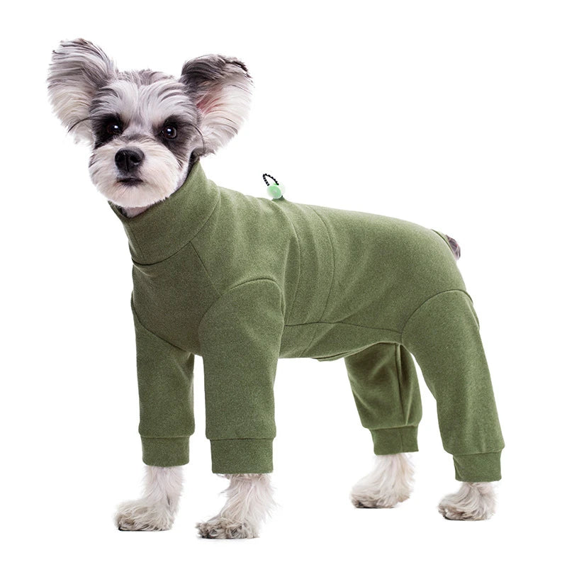 Thermal Fleece Jumpsuit for your pup.