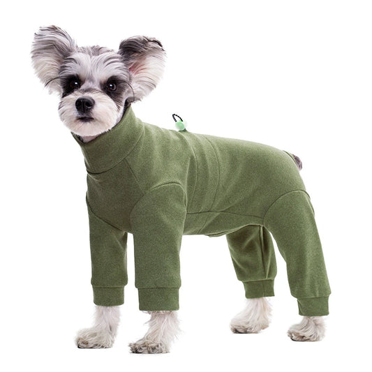 Thermal Fleece Jumpsuit for your pup.