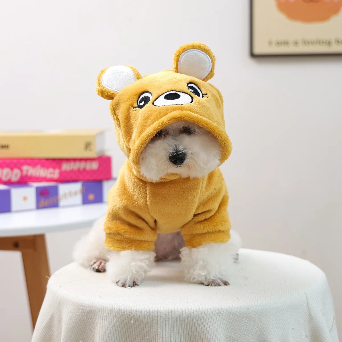 Flannel Hoodie for your pup.