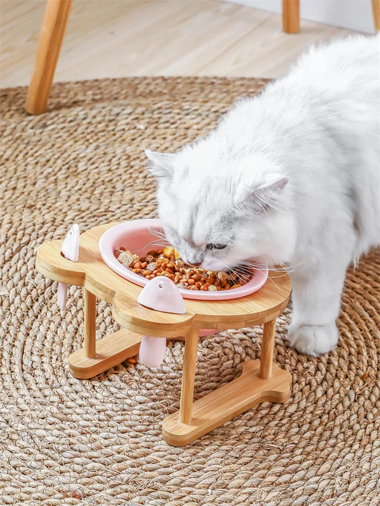 Elevated Ceramic Pet Bowl