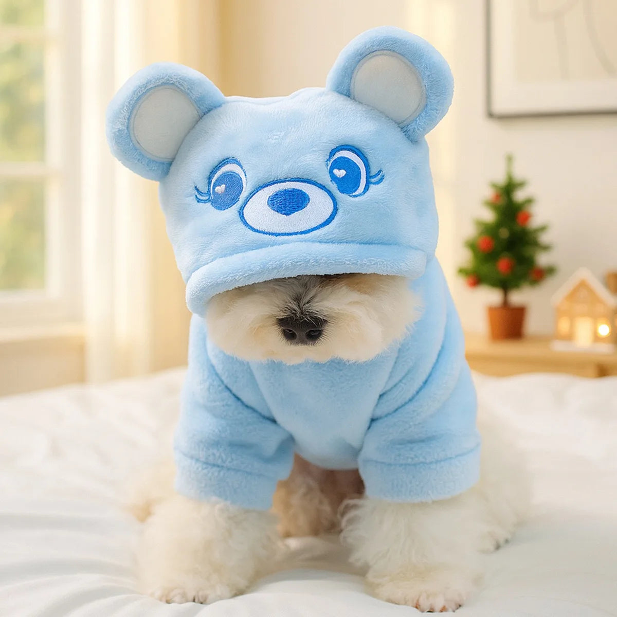 Flannel Hoodie for your pup.