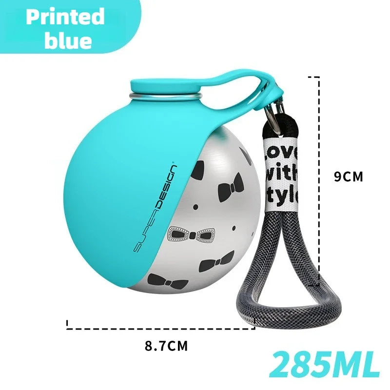Stainless Steel Collapsible Portable Water Bowl