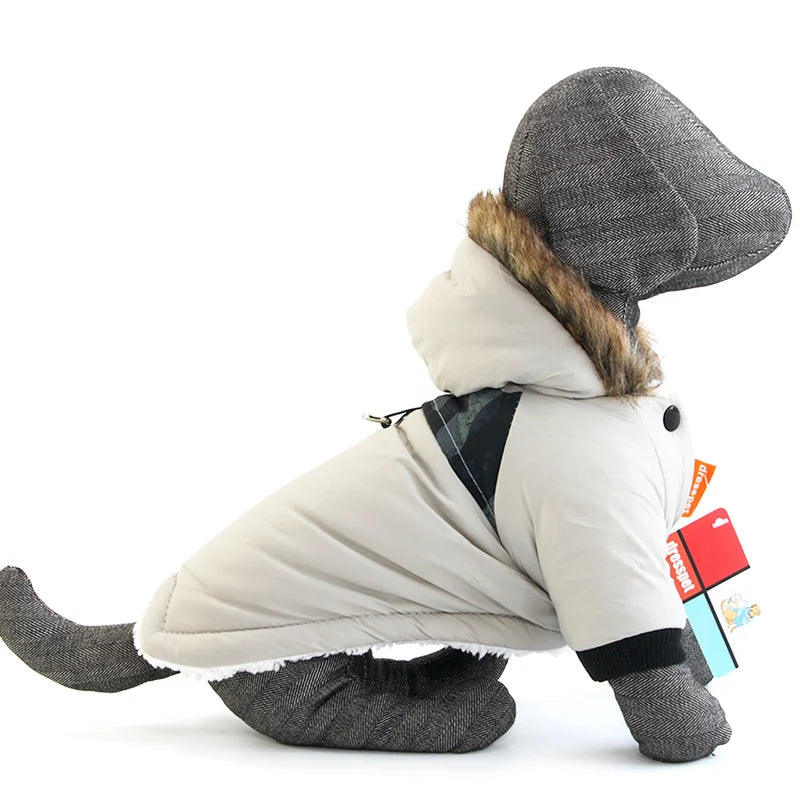 Waterproof winter jacket for your pup.
