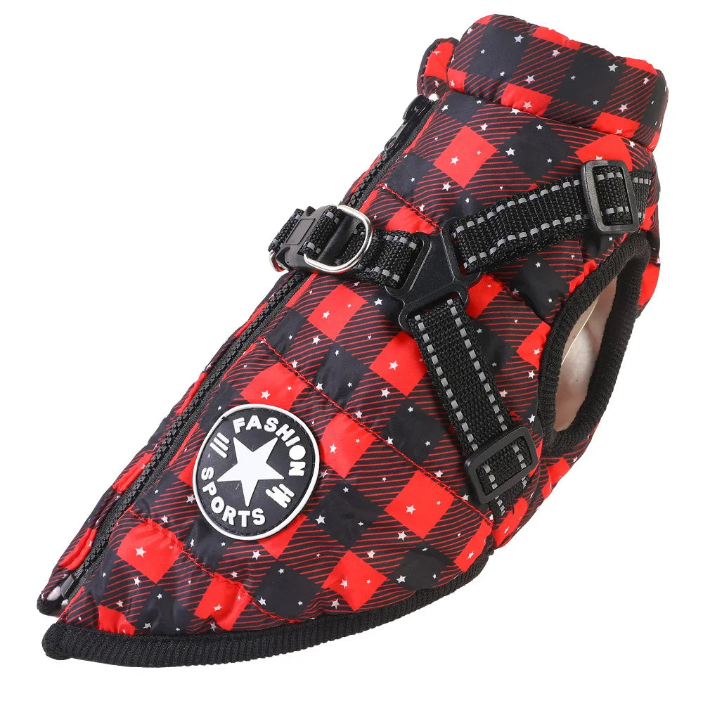 Reflective & Waterproof Winter Jacket for your pup.