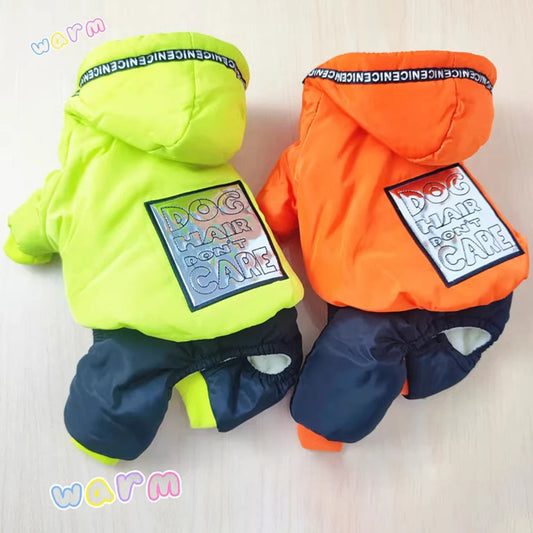 Windproof Winter Snow Coat for Small Dogs