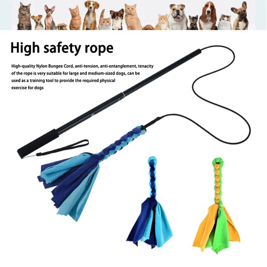 Pet Pole Stick Interactive Chasing Tail Teaser