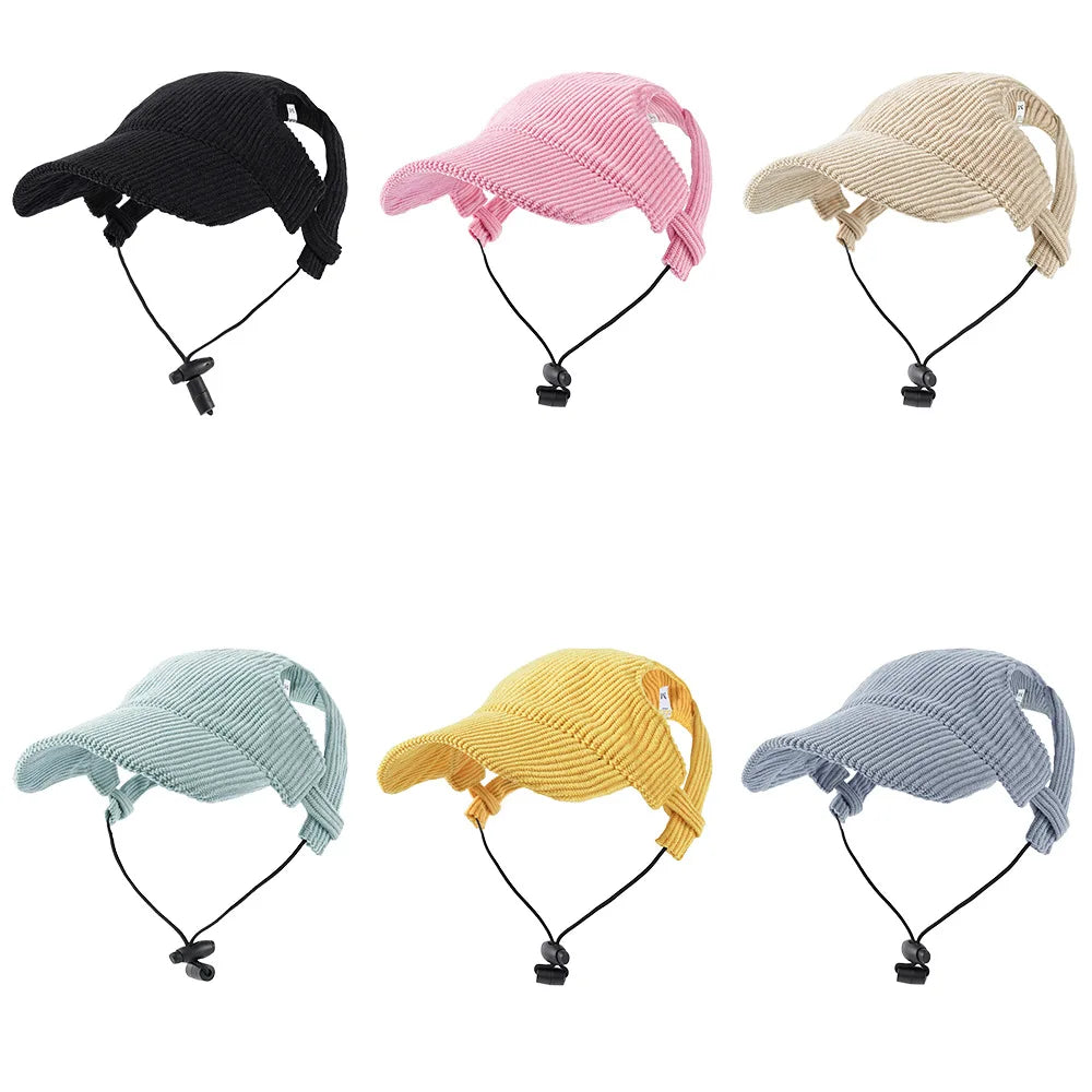 Corduroy Sun Hat for your pup.