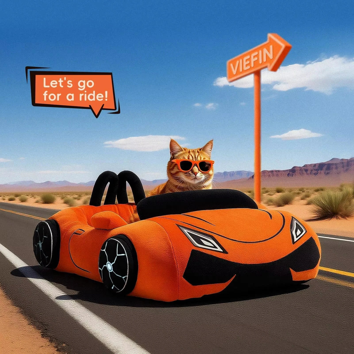 Supercar bed for your pup or cat.