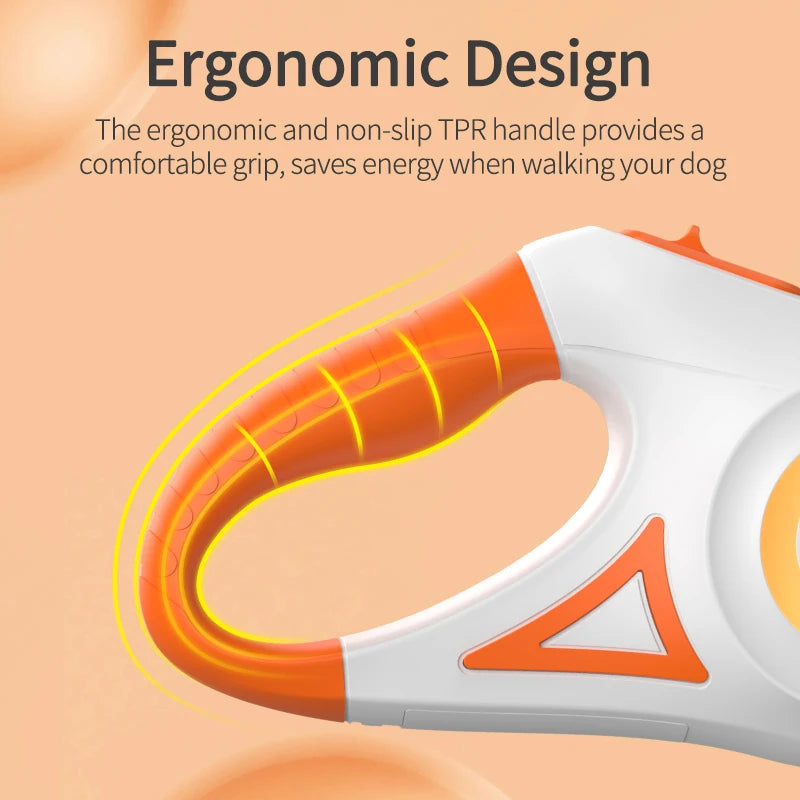 LED Retractable Leash for walking at night with your pup.